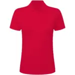 51052 - Signature Tagless Polo Stretch Women, red — productfoto 7