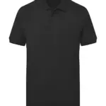 51152 - Signature Tagless Polo Stretch Men, dark black — productfoto 2