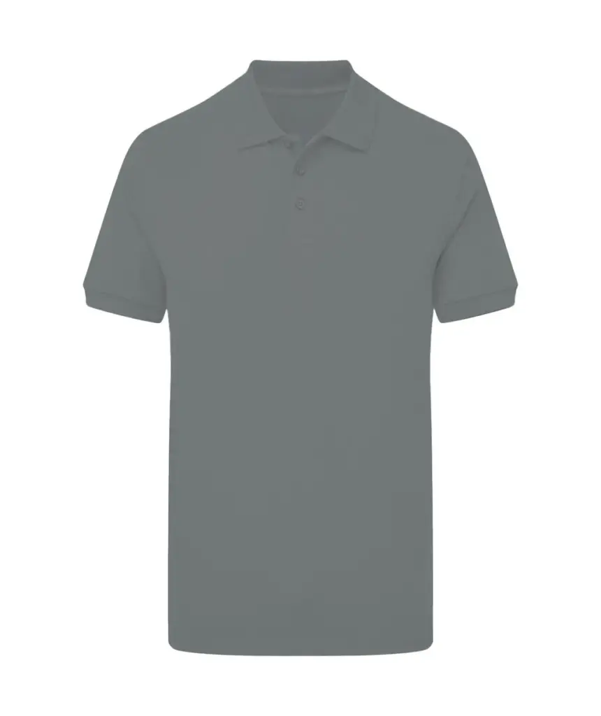 51152 - Signature Tagless Polo Stretch Men, grey — productfoto 3