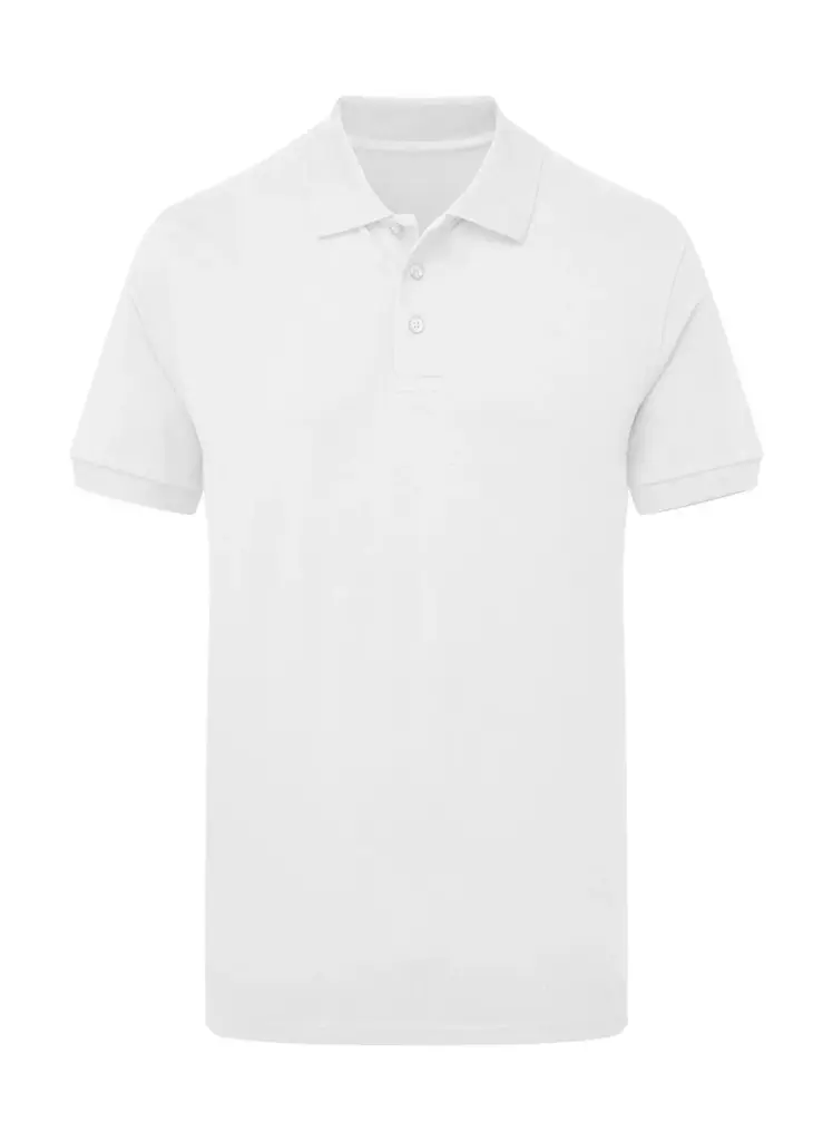 51152 - Signature Tagless Polo Stretch Men, white