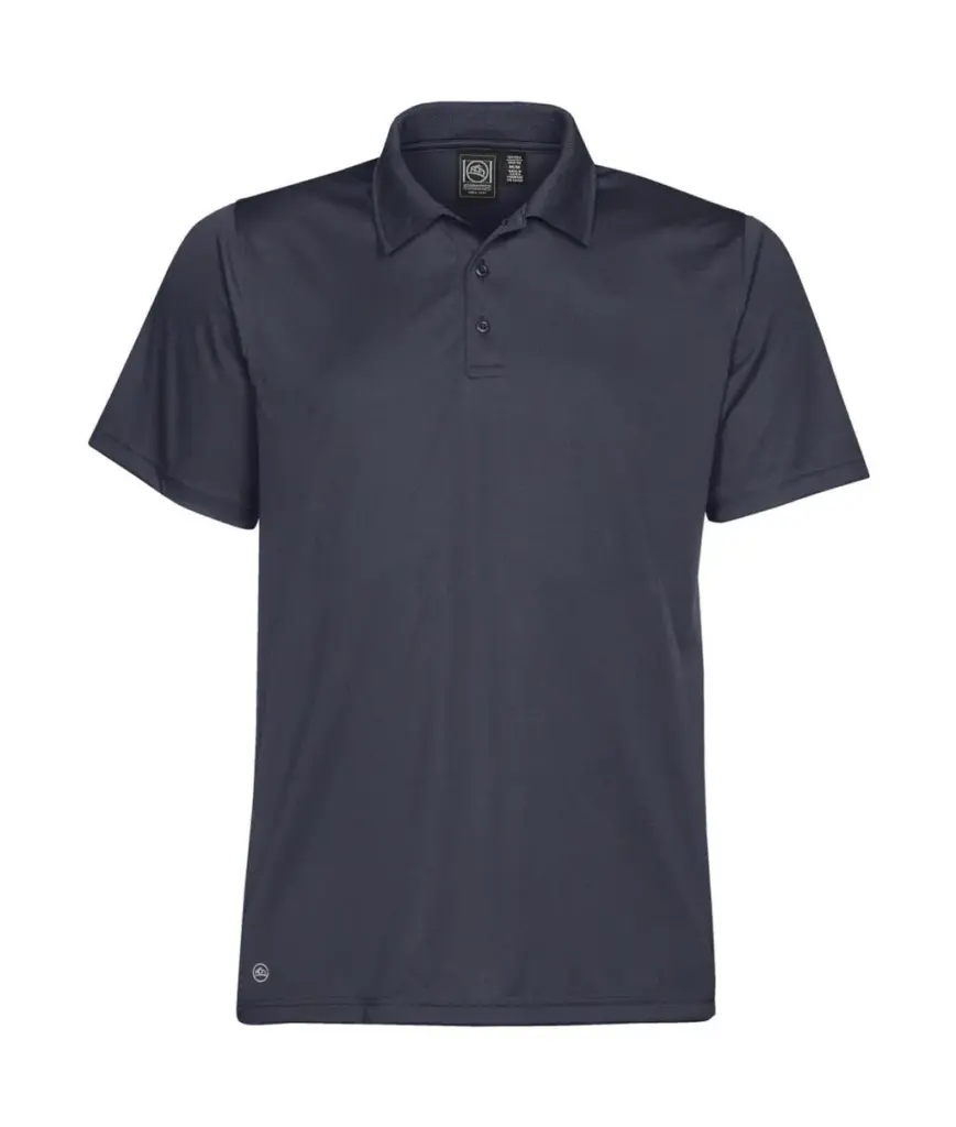 51218 - Eclipse Mens H2X DRY Polo, navy — productfoto 3