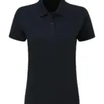 51352 - Cotton Polo Women, navy — productfoto 3