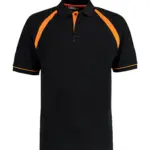 51511 - Classic Fit Oak Hill Polo, black / orange — productfoto 2