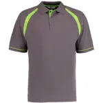 51511 - Classic Fit Oak Hill Polo, charcoal/lime — productfoto 3