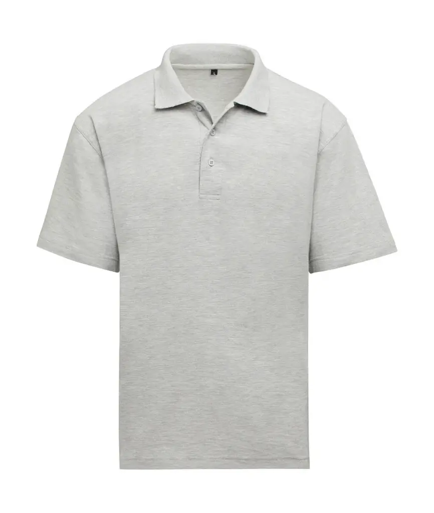 520_52_123_f-2021_02jpg - Hidalgo-werbeartikel 52052 - Unisex Polo, heather grey — productfoto 3