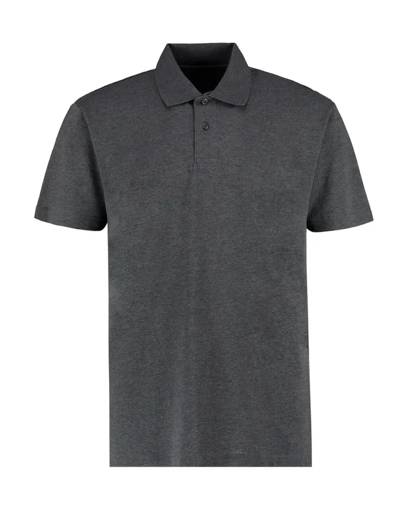 52411 - Men's Regular Fit Workforce Polo, dark grey marl — productfoto 3