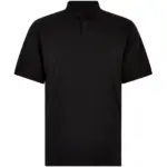 52711 - Regular Fit Superwash® 60º Jersey Polo, black — productfoto 2