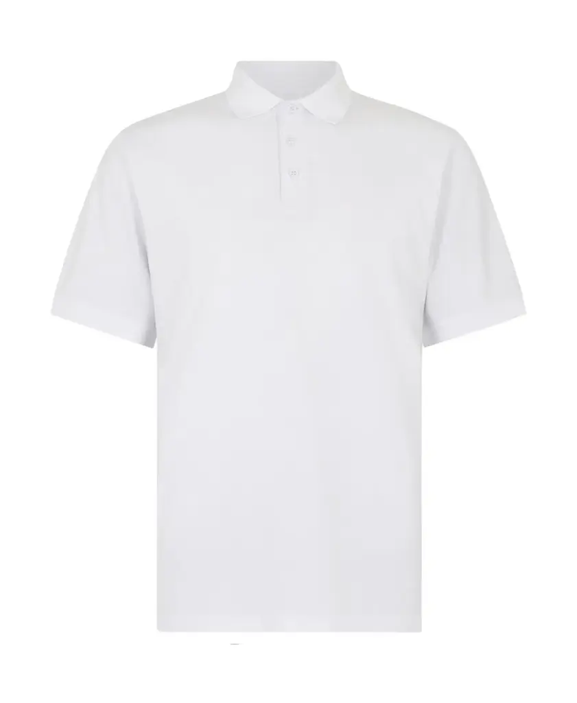52711 - Regular Fit Superwash® 60º Jersey Polo, white