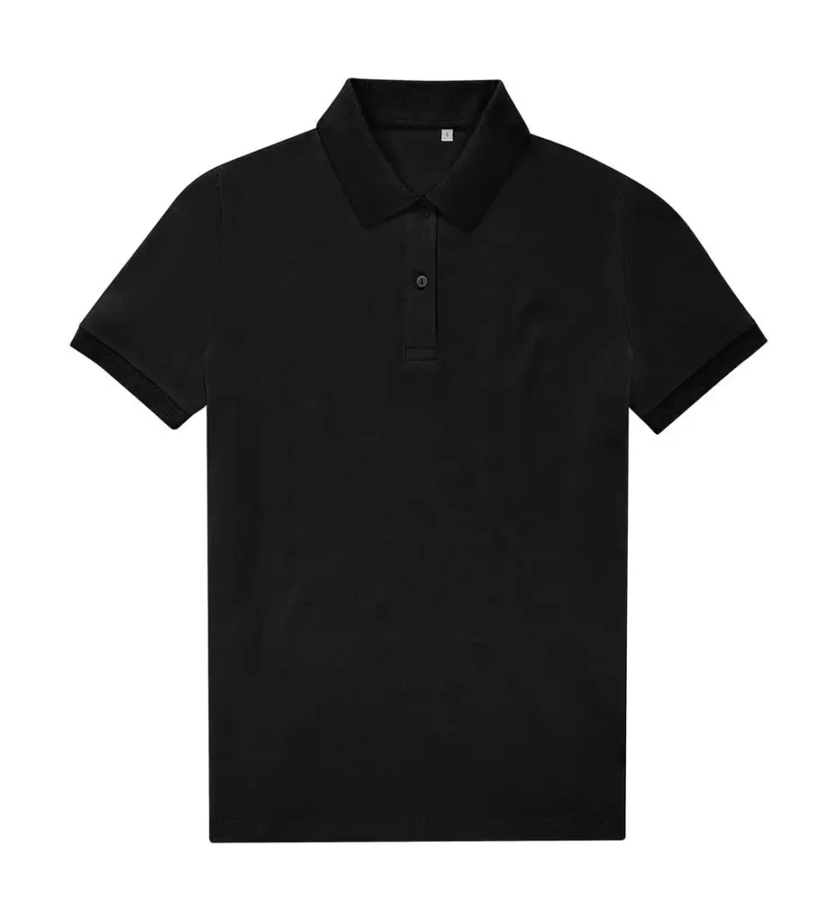 536_42_101_f-2023_01jpg - Hidalgo-werbeartikel 53642 - My Eco Polo 65/35 /Women, black — productfoto 2