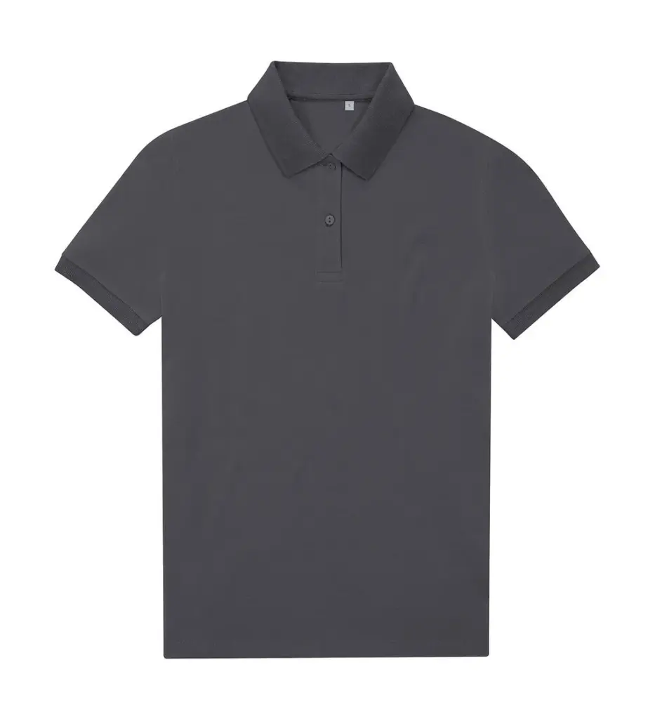 536_42_128_f-2023_01jpg - Hidalgo-werbeartikel 53642 - My Eco Polo 65/35 /Women, dark grey — productfoto 3