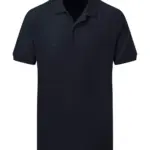 53952 - Poly Cotton Polo Men, navy — productfoto 3