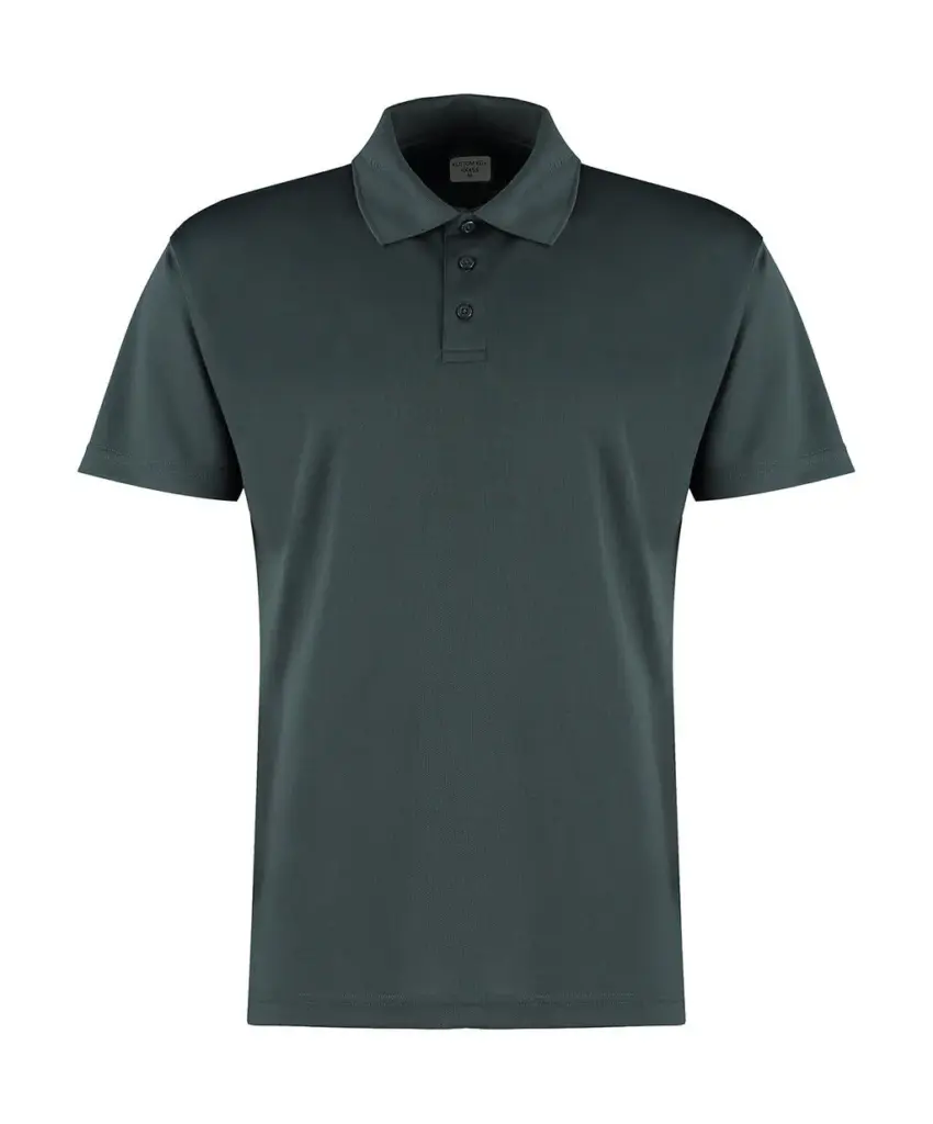 54211 - Regular Fit Cooltex® Plus Micro Mesh Polo, graphite — productfoto 3
