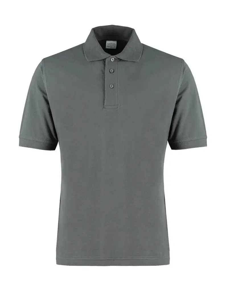 54311 - Classic Fit Cotton Klassic Superwash® 60° Polo, dark grey — productfoto 3