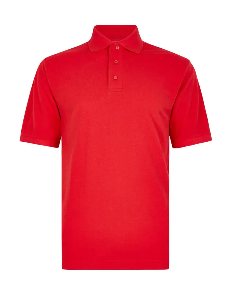 54311 - Classic Fit Cotton Klassic Superwash® 60° Polo, tomato red — productfoto 5