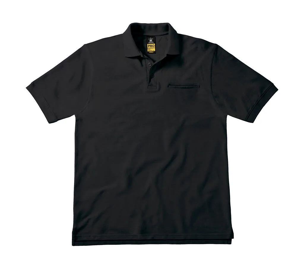 54342 - Energy Pro Workwear Pocket Polo, black