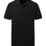 54952 - Cotton Polo Men, black — productfoto 2