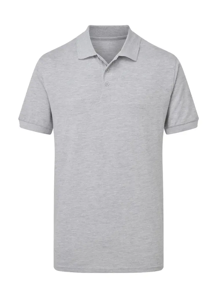 54952 - Cotton Polo Men, light oxford — productfoto 14