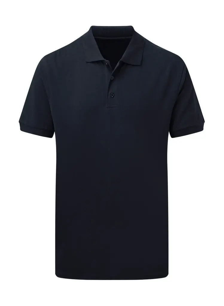 54952 - Cotton Polo Men, navy — productfoto 4