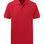 54952 - Cotton Polo Men, red — productfoto 7