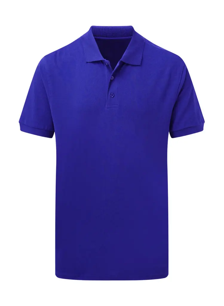 54952 - Cotton Polo Men, royal blue — productfoto 5