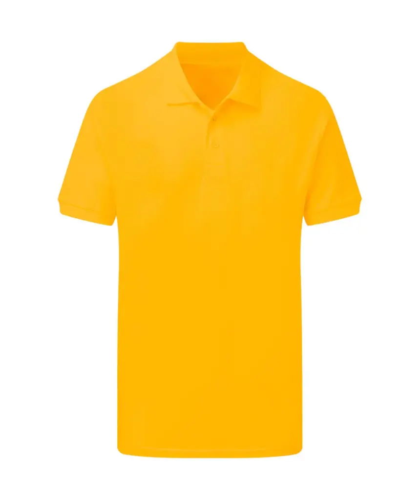 54952 - Cotton Polo Men, sunflower — productfoto 13