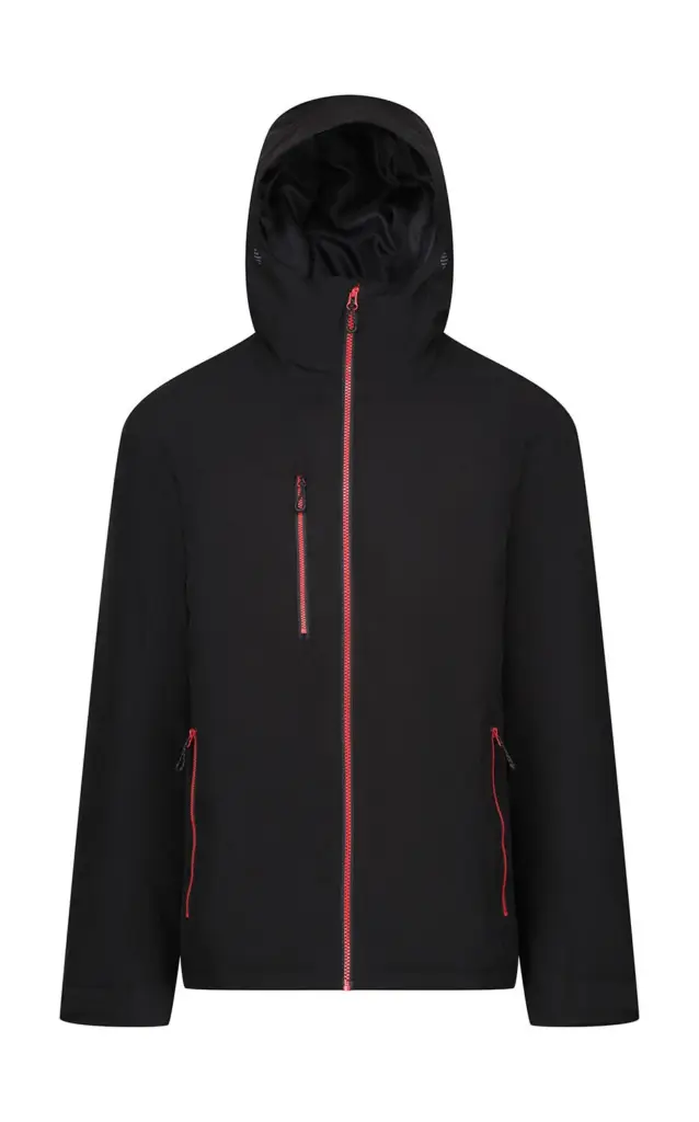 60117 - Navigate Waterproof Jacket, black / classic red — productfoto 3