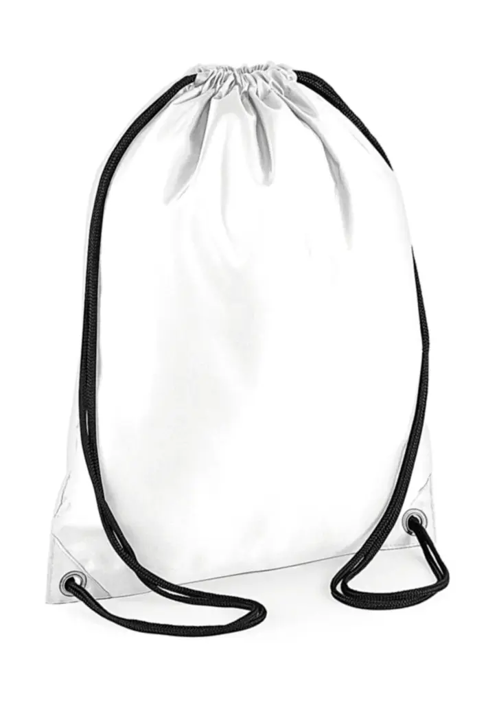 60129 - Budget Gymsac, white