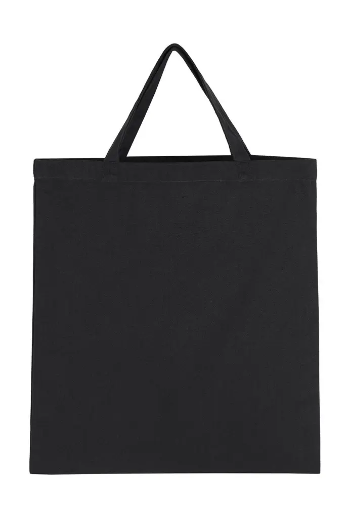60357 - Canvas Tote SH, black — productfoto 2