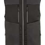 60417 - E-Volve Stretch Hybrid Midlayer Bodywarmer, ash/black