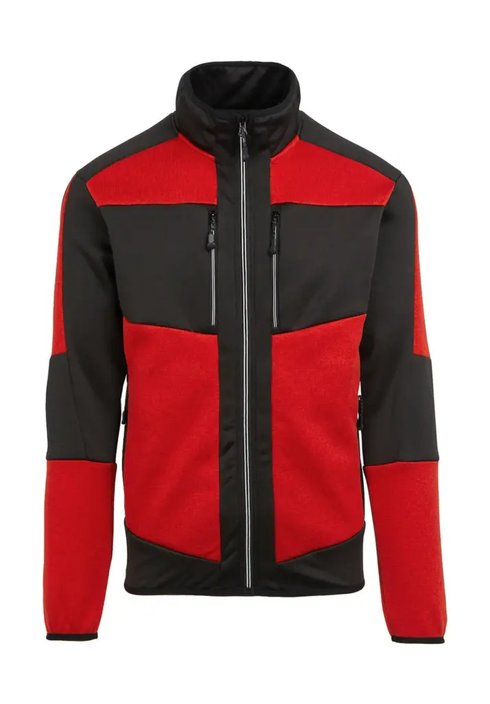 60517 - E-Volve Stretch Hybrid Midlayer Jacket, classic red / black — productfoto 3