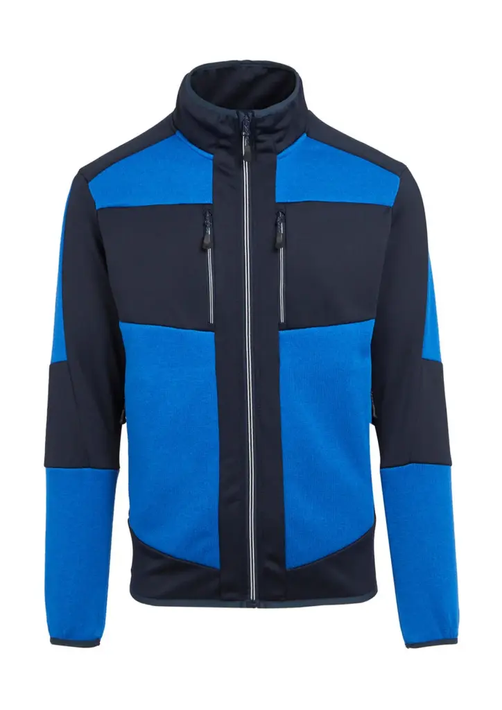60517 - E-Volve Stretch Hybrid Midlayer Jacket, strong blue/navy — productfoto 2