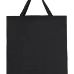 60757 - Organic Cotton Shopper SH, black — productfoto 3