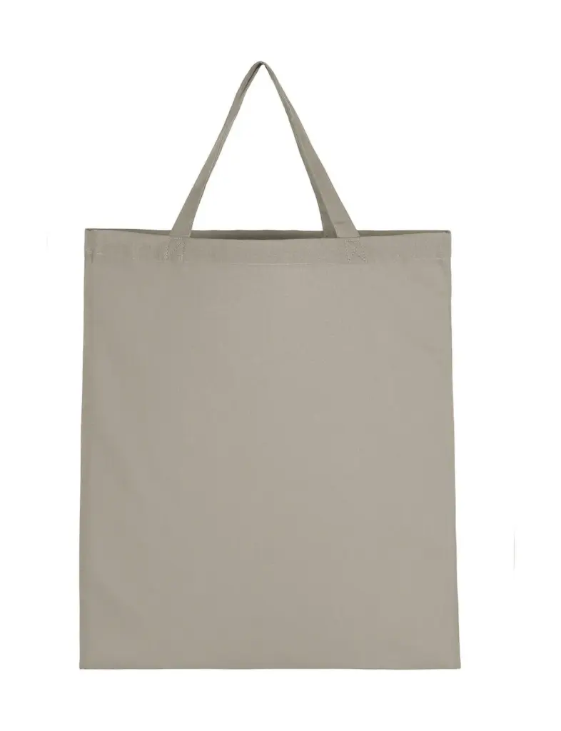 61057 - Cotton Shopper SH, light grey — productfoto 3