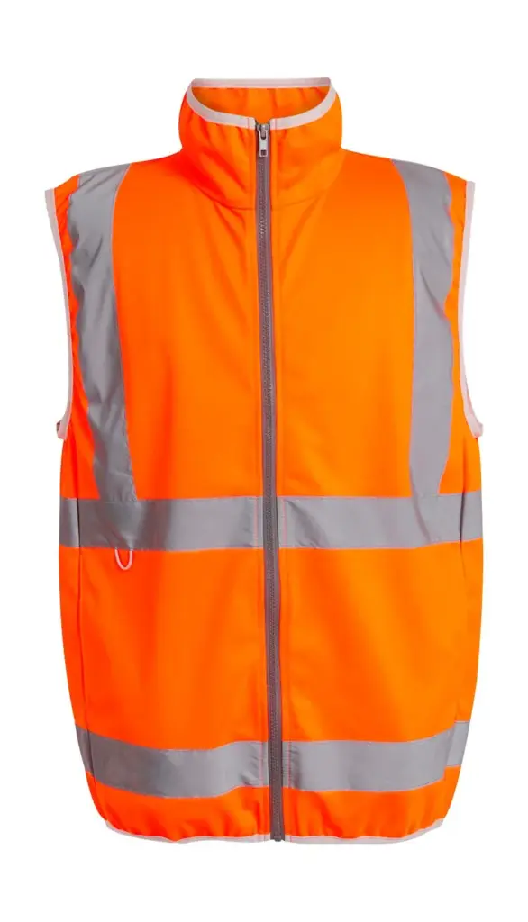 61117 - Pro Hi-Vis Full Zip Gilet, orange