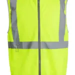 61117 - Pro Hi-Vis Full Zip Gilet, yellow — productfoto 3