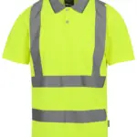 61317 - Pro Hi-Vis Polo, yellow — productfoto 2