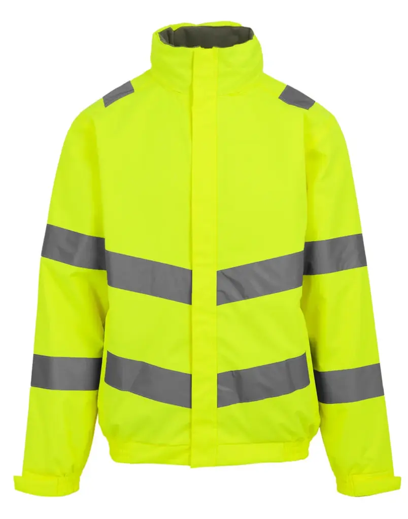 61417 - Pro Hi-Vis Dover Jacket, yellow — productfoto 2