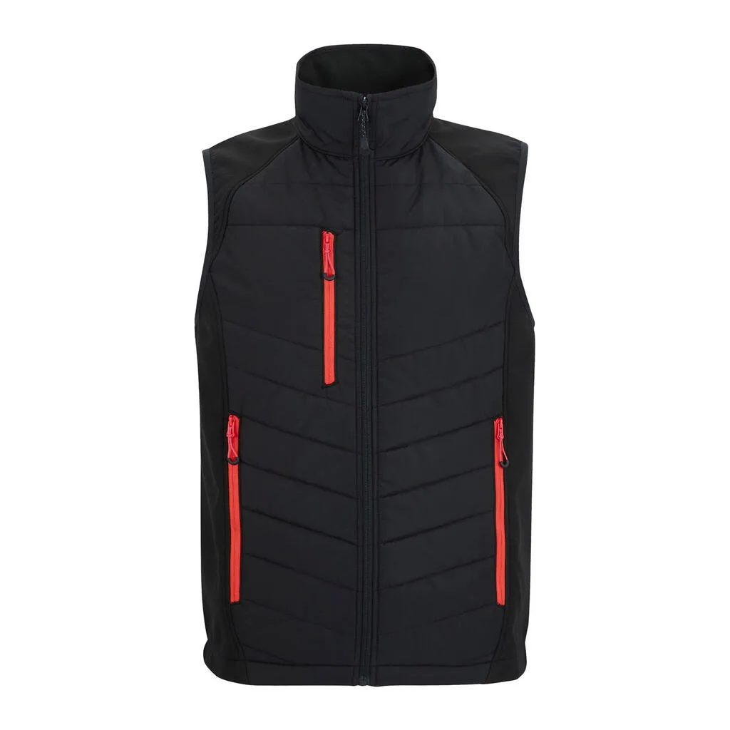 61617 - Pro Universal Bodywarmer, black / red