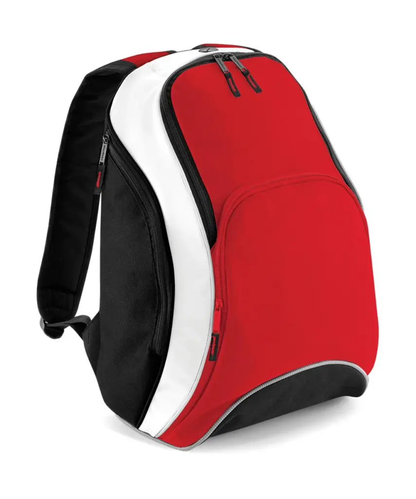 61729 - Teamwear Backpack, classic red/black/white — productfoto 6