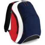 61729 - Teamwear Backpack, french navy/classic red/white — productfoto 4