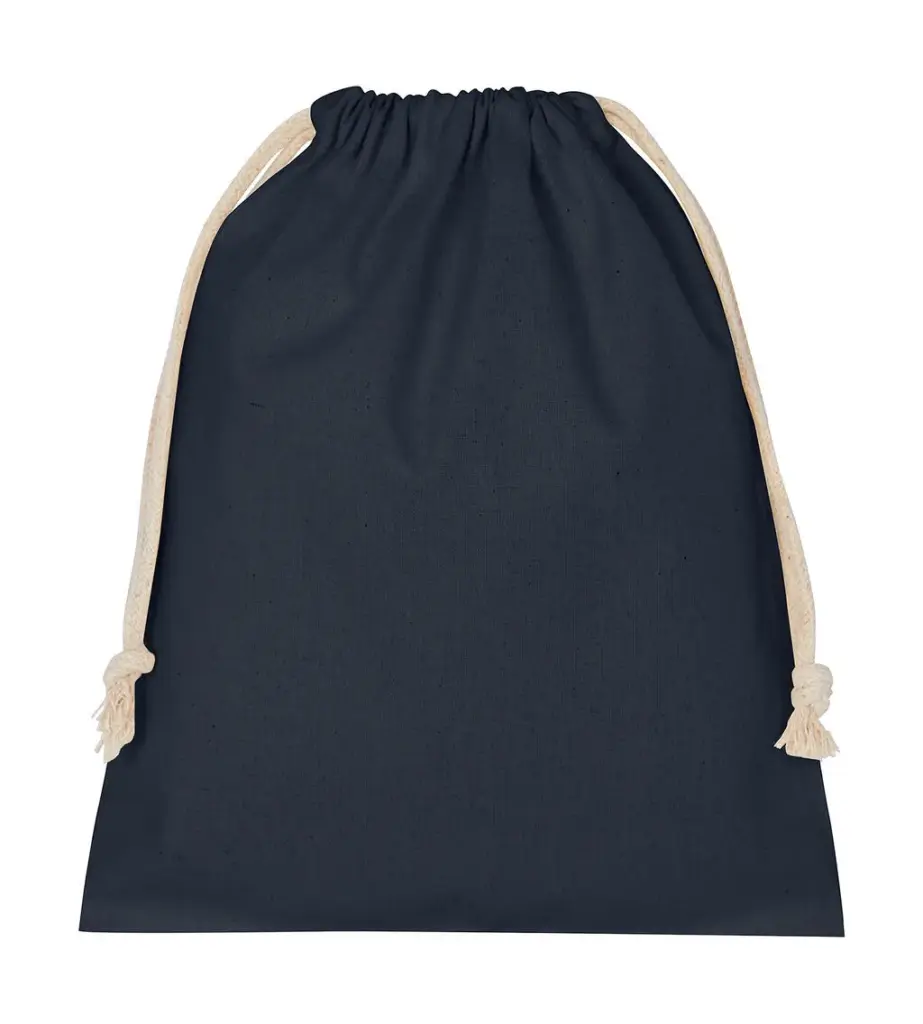 62657 - Cotton Stuff Bag, dark blue — productfoto 3