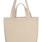 62957 - Double Handle Gusset Bag, natural — productfoto 2