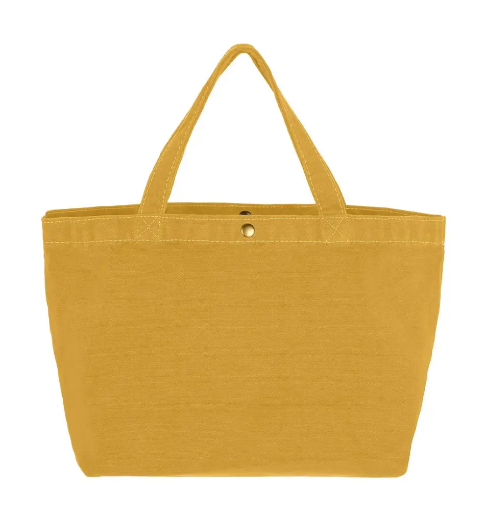 63457 - Small Canvas Shopper, lemon curry — productfoto 9