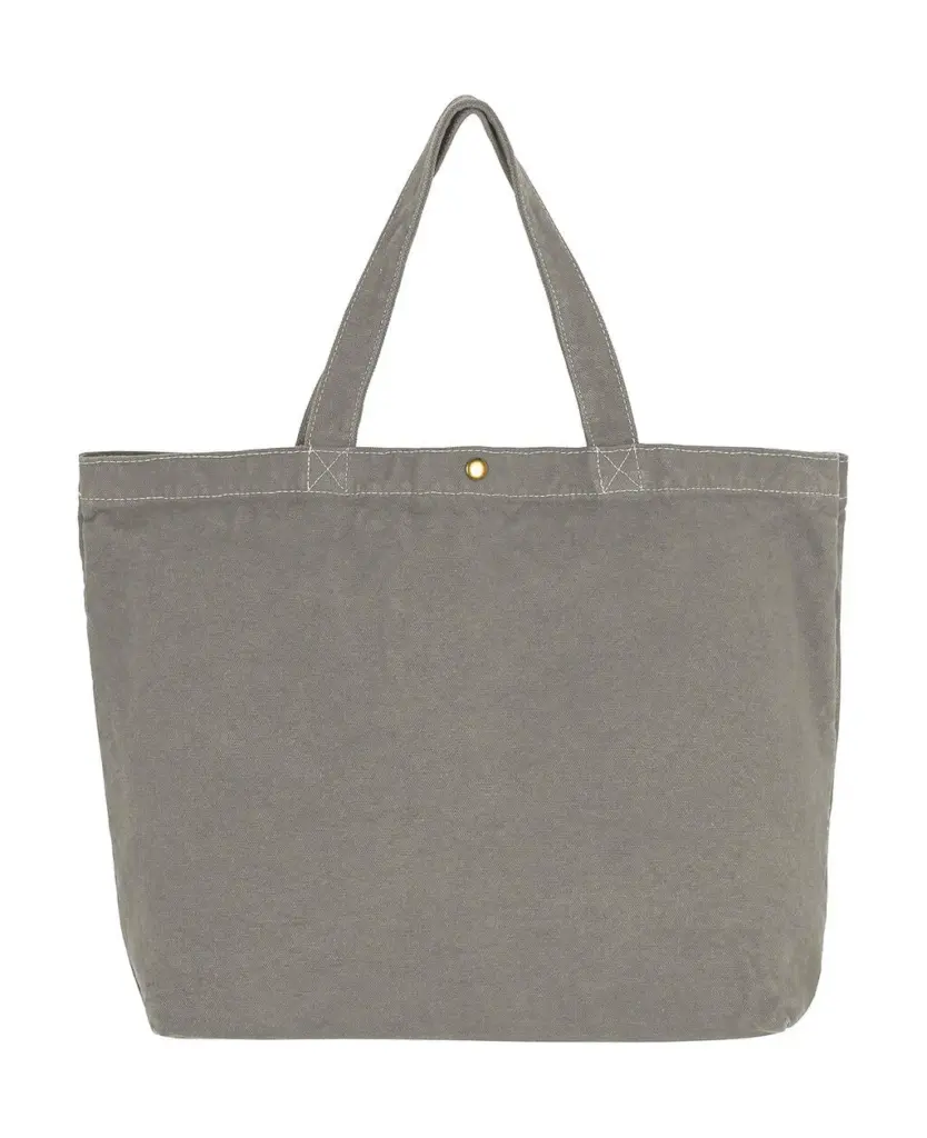 63657 - Large Canvas Shopper, neutral grey — productfoto 2