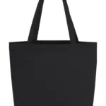 64357 - Baby Canvas Cotton Bag LH with Gusset, black — productfoto 2