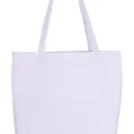 64357 - Baby Canvas Cotton Bag LH with Gusset, snowwhite
