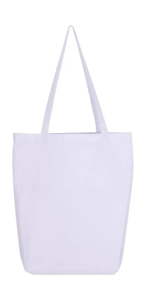 64357 - Baby Canvas Cotton Bag LH with Gusset, snowwhite