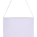 67057 - Cotton Tote Single Handle, snowwhite