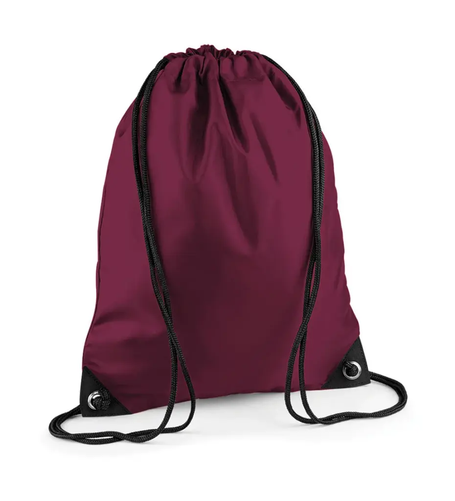 67129 - Premium Gymsac, burgundy — productfoto 18