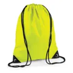 67129 - Premium Gymsac, fluorescent yellow — productfoto 22